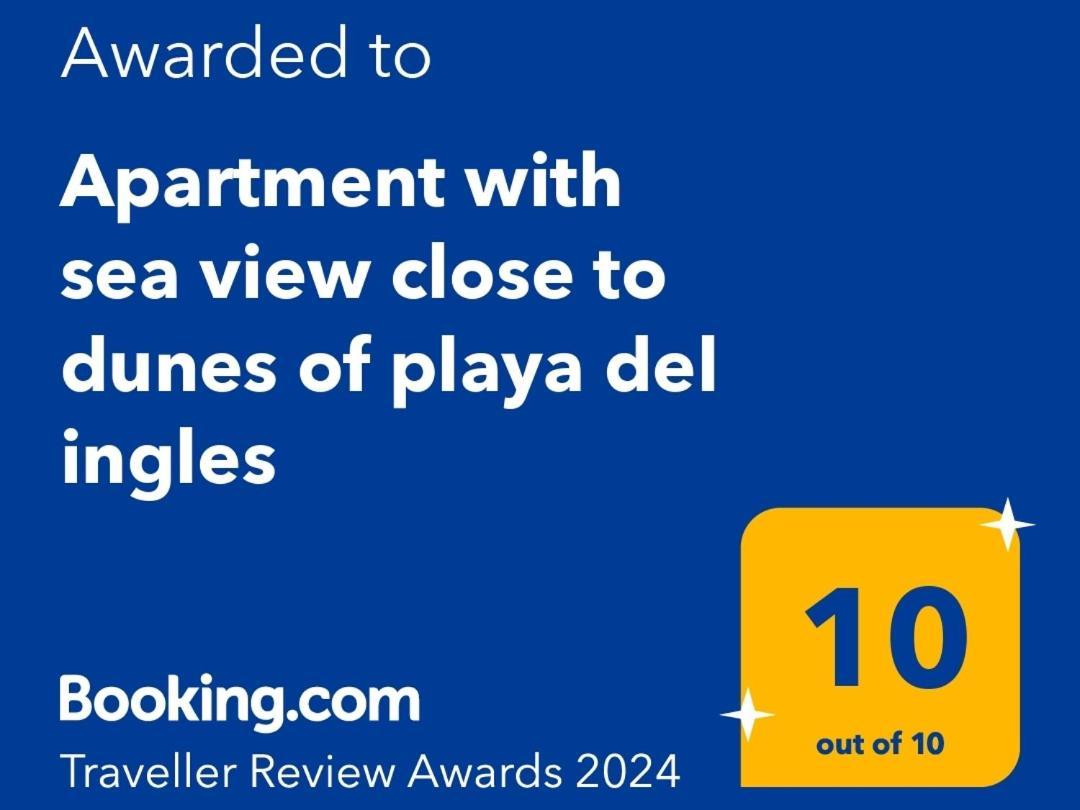 Apartment With Sea View Close To Dunes Of Playa Del Ingles San Bartolomé Exterior foto